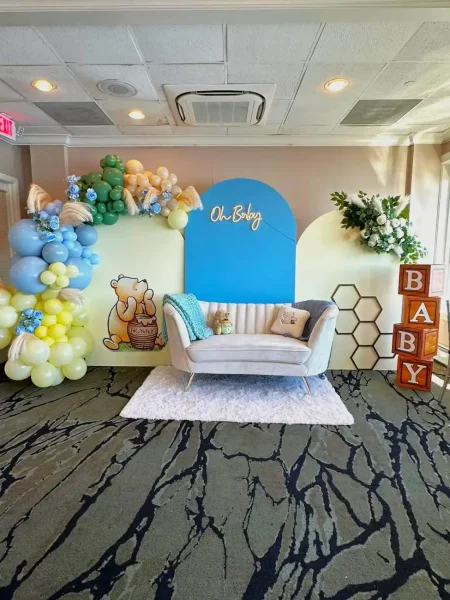 winnie the pooh shower theme